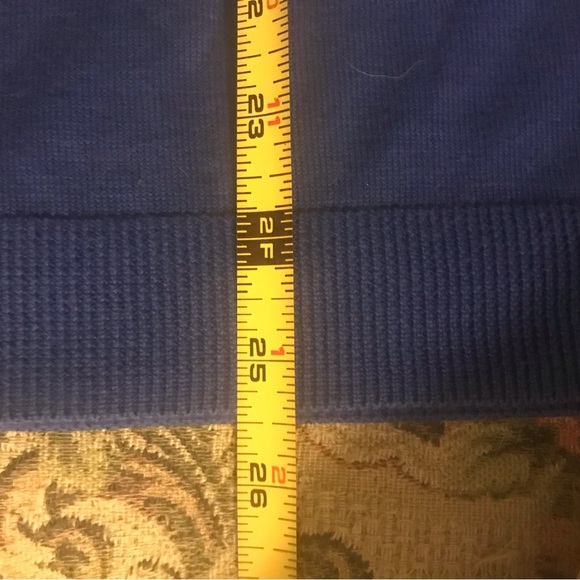 Esprit Royal Blue V-Neck Ladies’ Sweater - Size Large - Picture 6 of 8